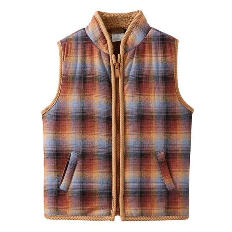 Milky Fitzroy Check Vest image number 0
